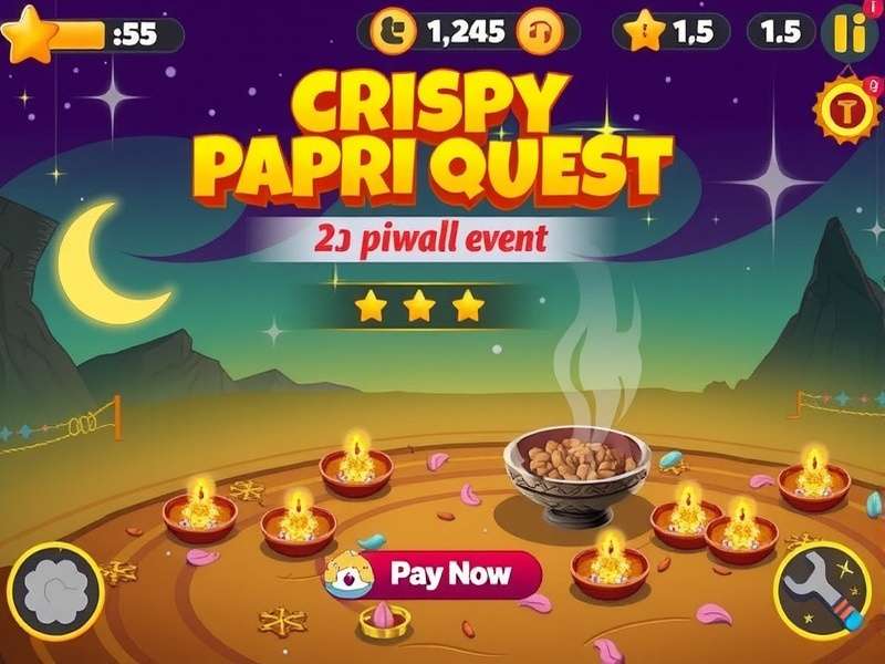 Crispy Papri Quest Diwali Event