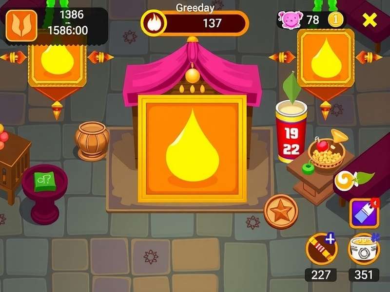 Crispy Papri Quest Gameplay Screenshot